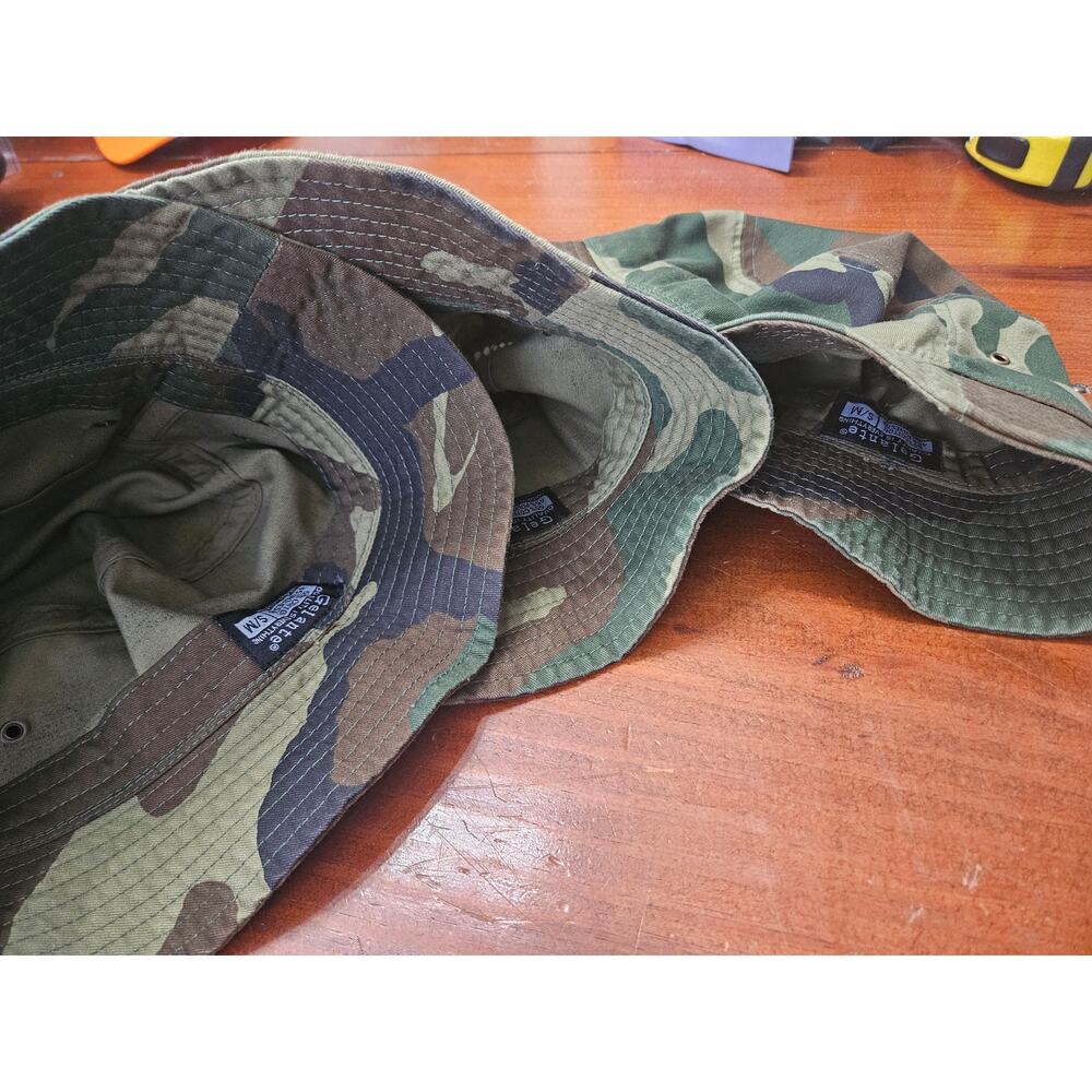 Nike Newhattan Gelante Camo Bucket Hat Lot 6 S S/M 2 NWT Woodland - Picture 7 of 8